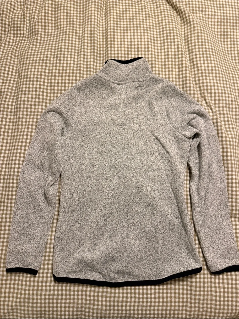 Nike Women's Light Gray Full‑Zip Utility Jacket with Black Trim